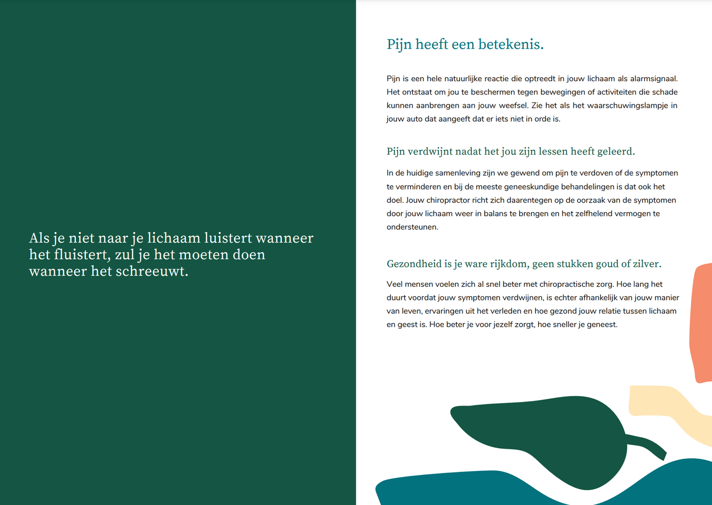 Education Booklet Sample 